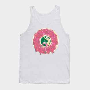 Donut And Coffee Tank Top